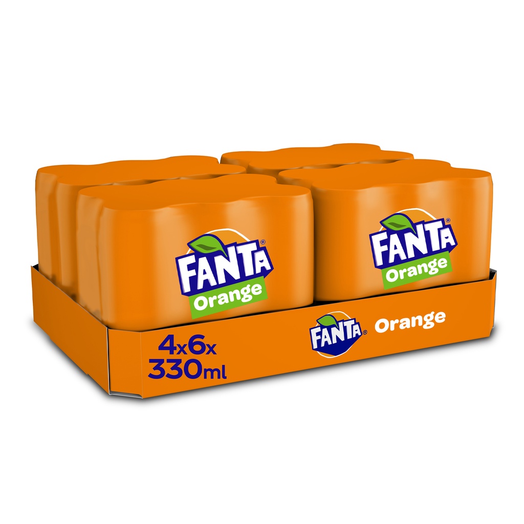 Fanta Orange Sleek Blik 24 x 33 cl