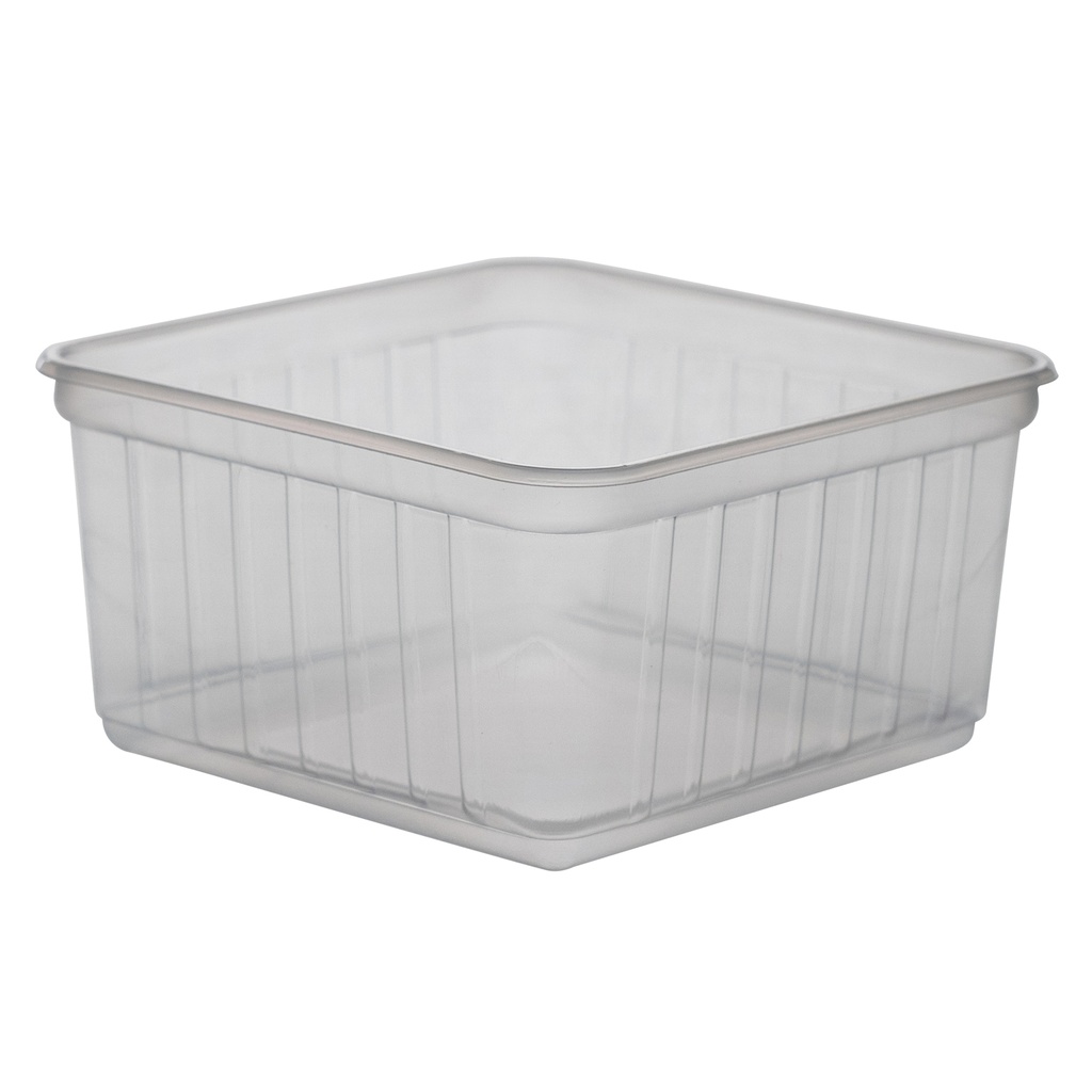Plastiek Bak 114 Q 61 - PP Hoog 0,5 L 500 st