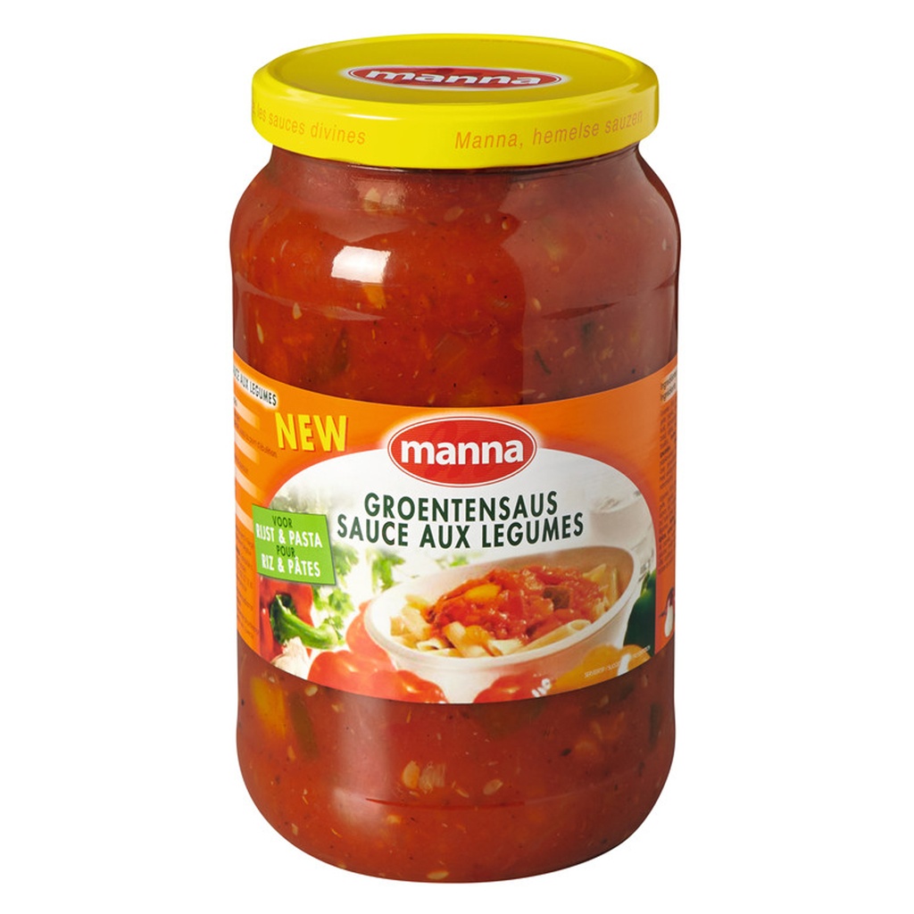 Groente Saus Manna Glas 1,89 kg