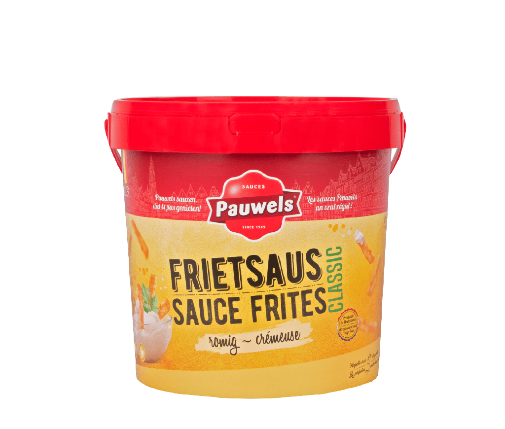 Frites sauces Classique Pauwels Seau 10 L
