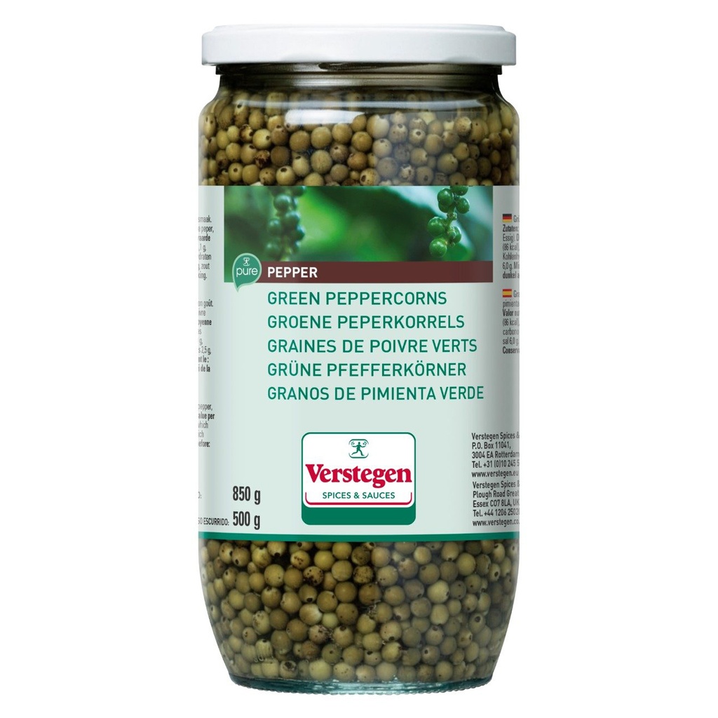 VERSTEGEN POIVRE VERT EN BOCAL 850GR