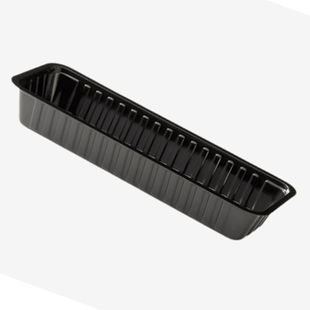 Plastiek Bak A 16 L DW Zwart (238x62x31mm) 1000 St