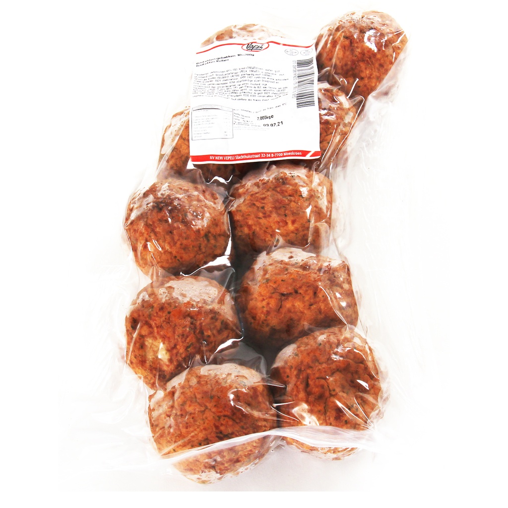 Boulet Gebakken New Vepeli 10 x 200 gr