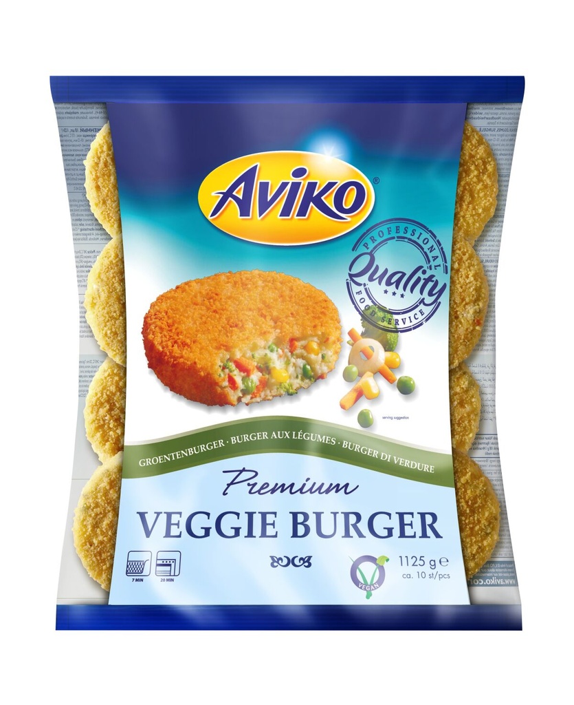 Veggie Burger Aviko 10 x 112 gr