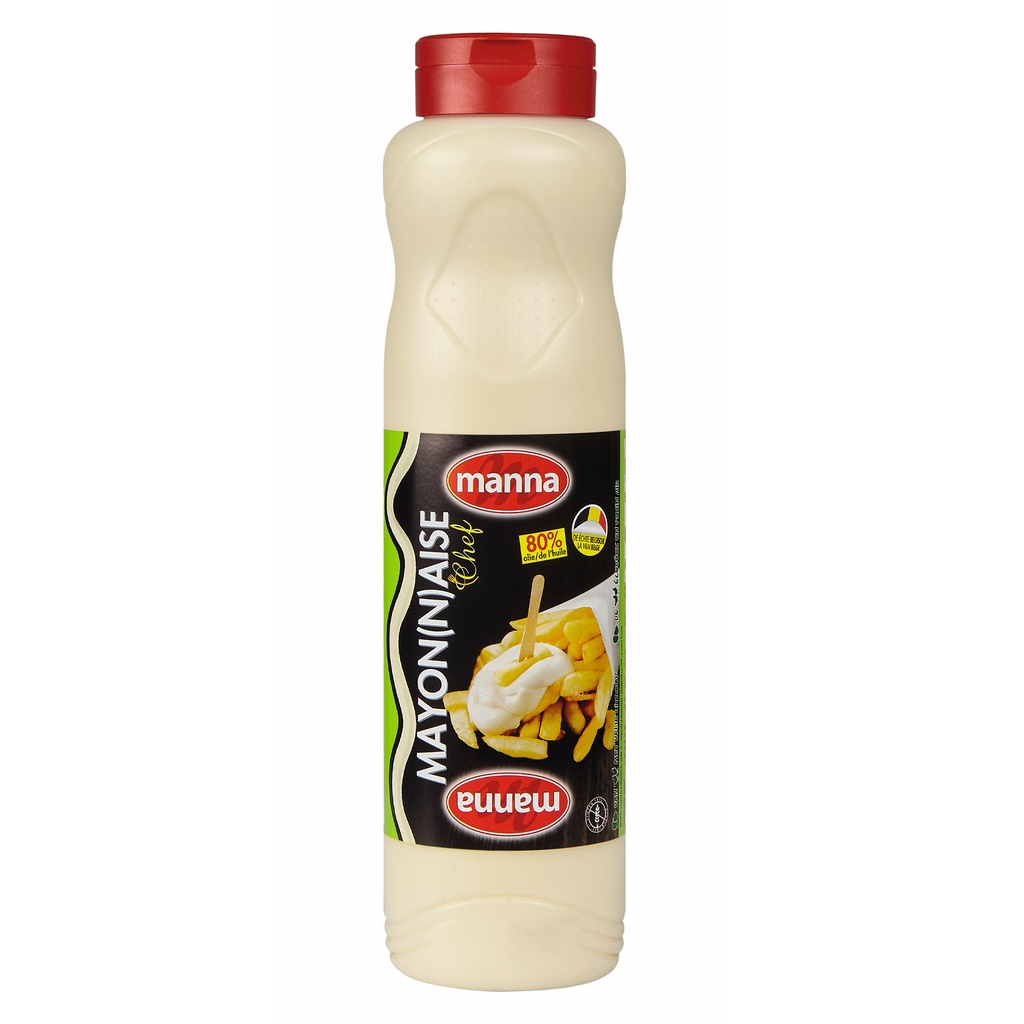 Mayonaise Chef 80% Koolzaad Manna 1 L