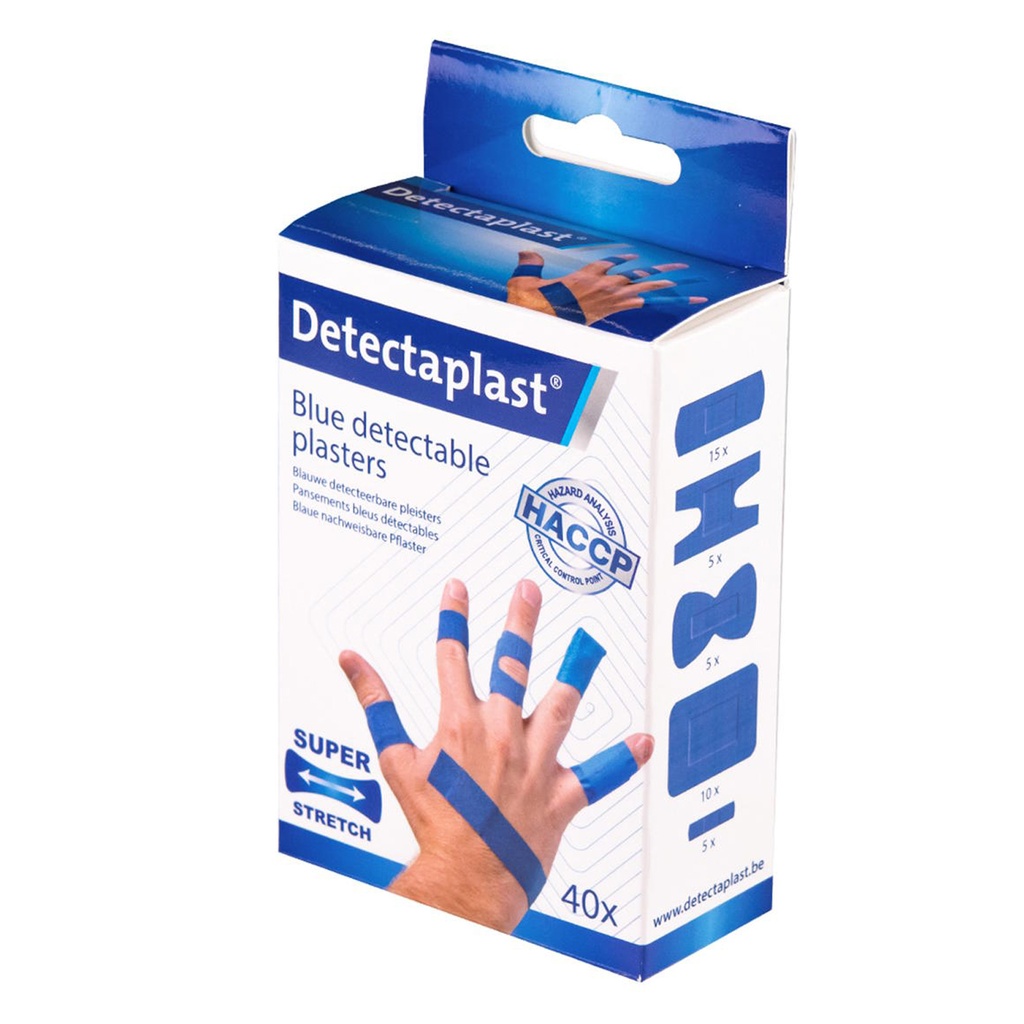 Blauwe Pleisters 40 st
