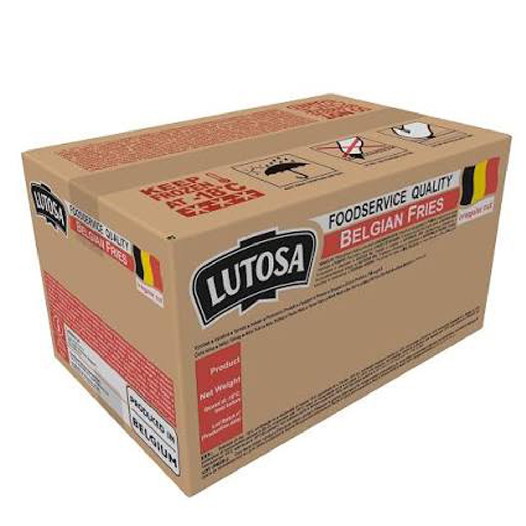 Frieten Belgische Foodservice Lutosa Diepvries 4 x 2,5 kg