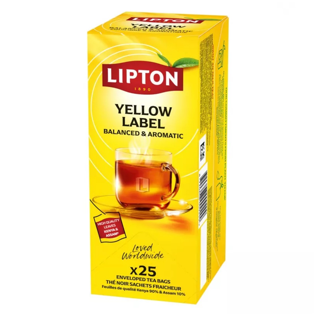 THE YELLOW LABEL 25PCS LIPTON FEEL GOOD SELECTION