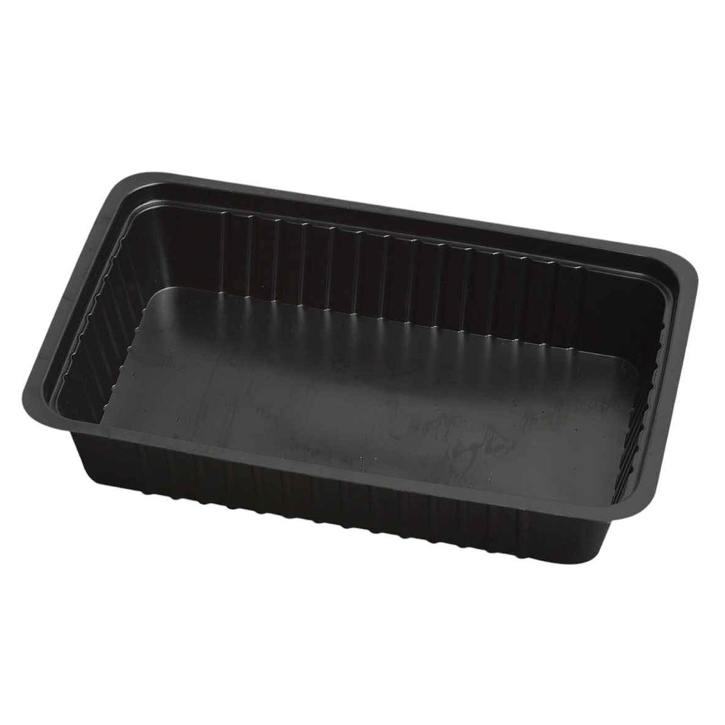 Plastiek Bak B-A15 Zwart (A 14) (189x121x35mm) 1000 st