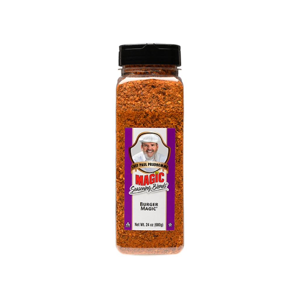 LA493.1 Hamburger Kruiden Burger Magic Chef Paul Prudhomme 680 gr