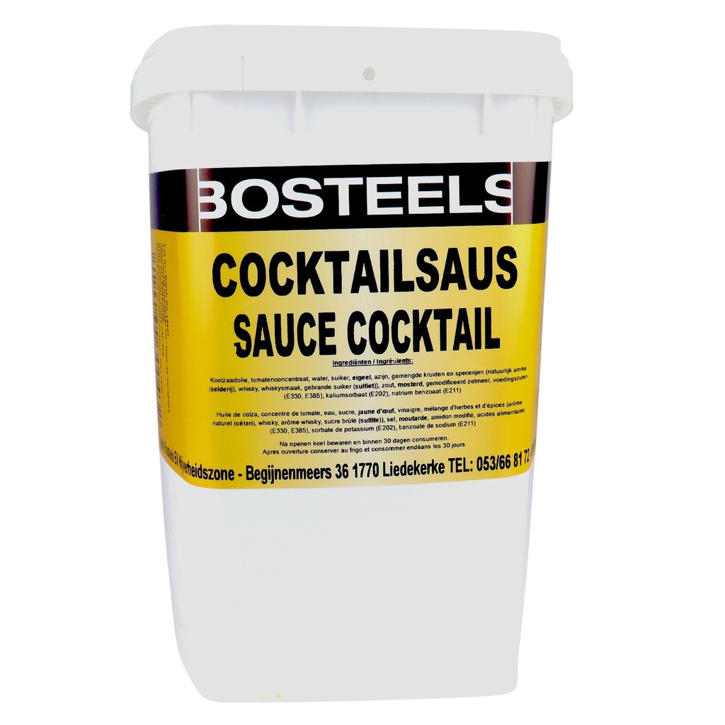 Sauce Cocktail Bosteels Poche 5L