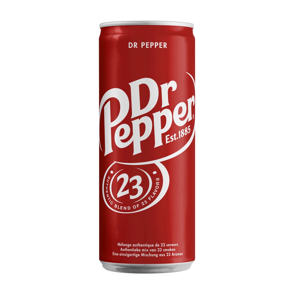 Dr. Pepper Blik 24 x 33 cl