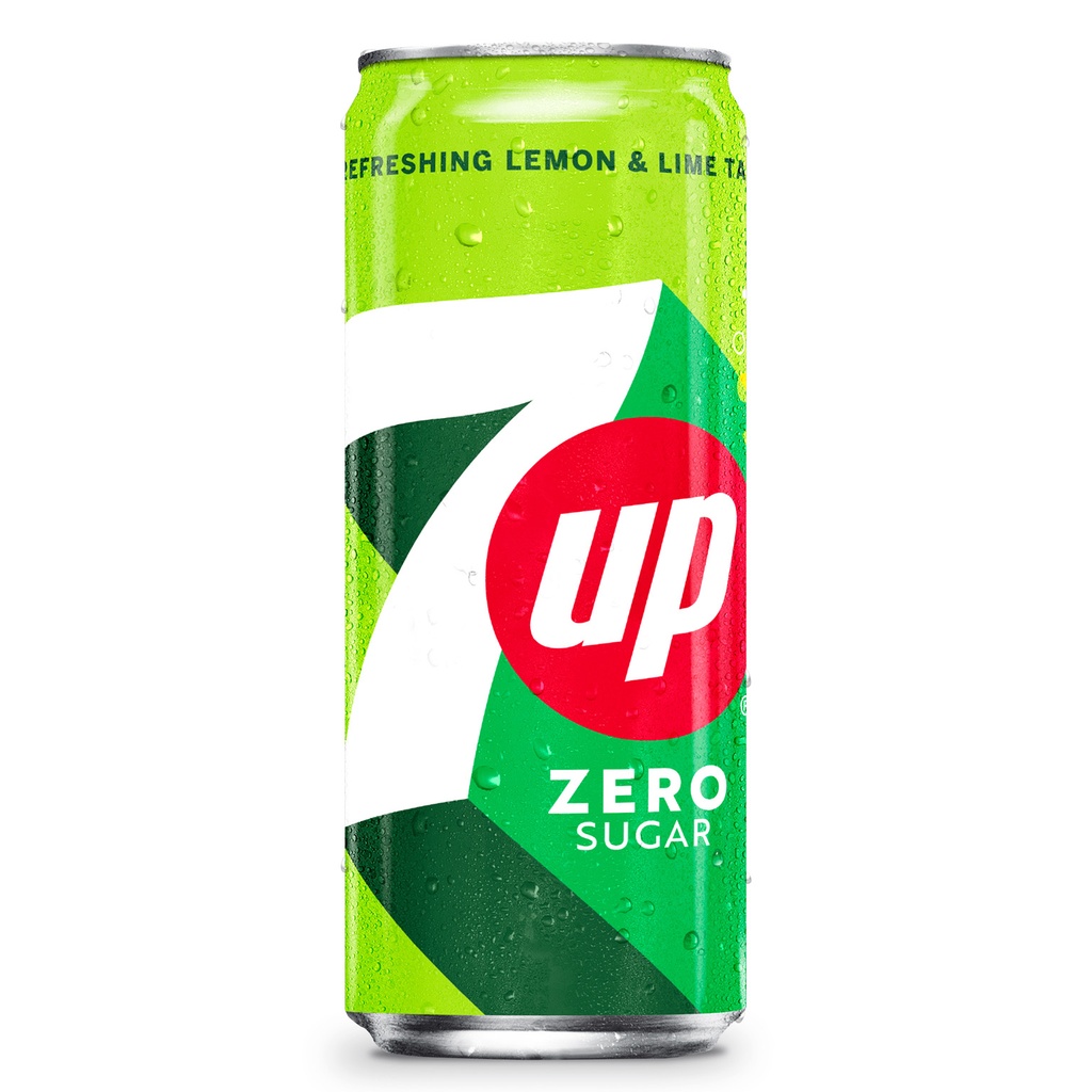 Seven Up Sugar Free Canette 24 x33 cl
