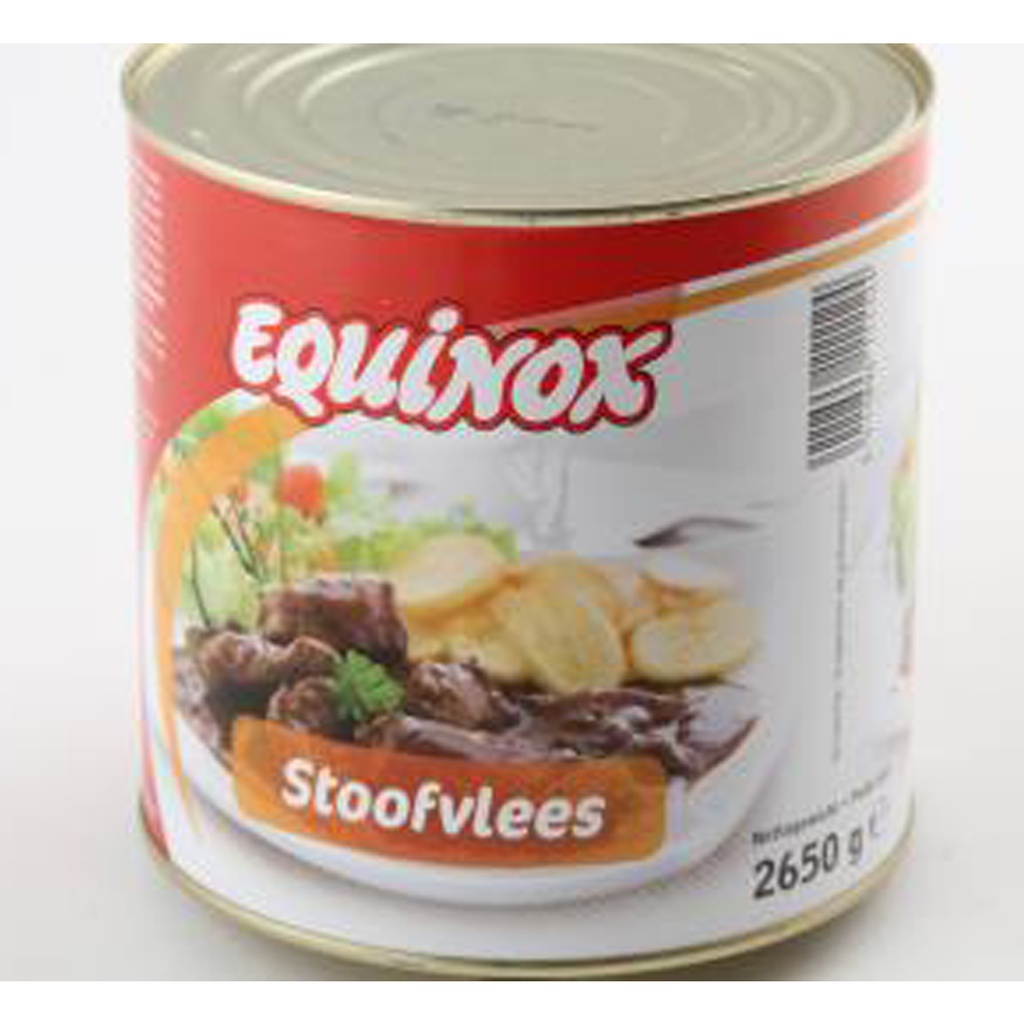 Stoofvlees Equinox Blik 2,65 kg