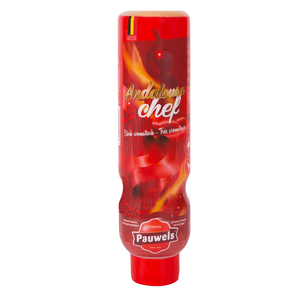 Andalouse Saus Chef Pauwels Tube 1 L
