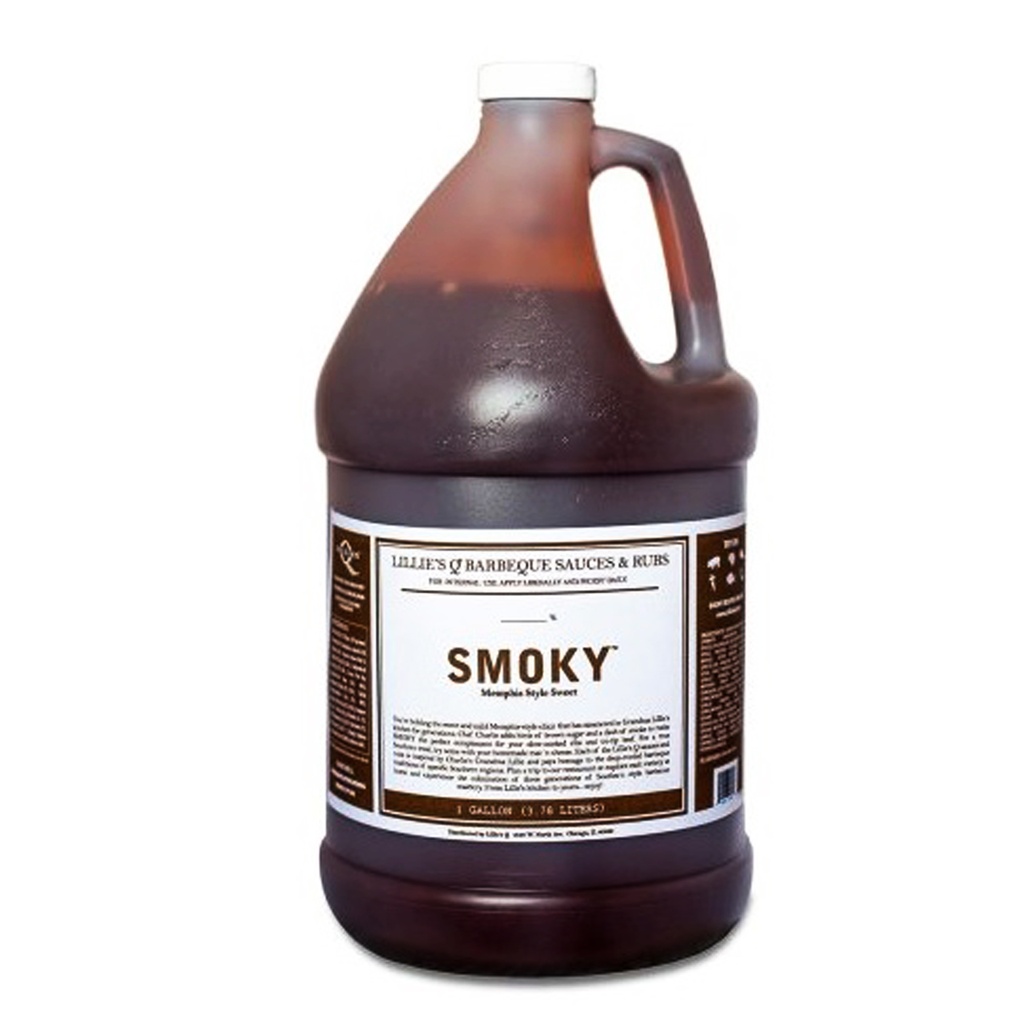 LA189 Lillie's Smoky BBQ Sauce La Streetfood 3,78 L
