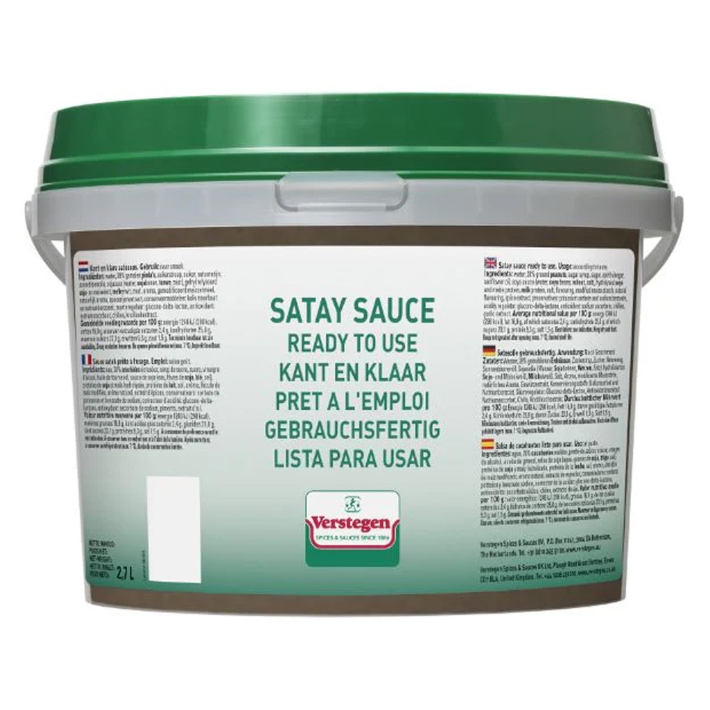 Saté Saus Kant & Klaar Verstegen Emmertje 2,7 L