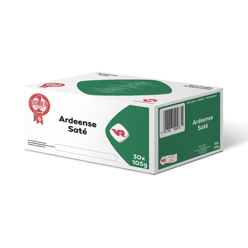 Brochette Ardennaise Vanreusel 6 x 5 x 105 gr