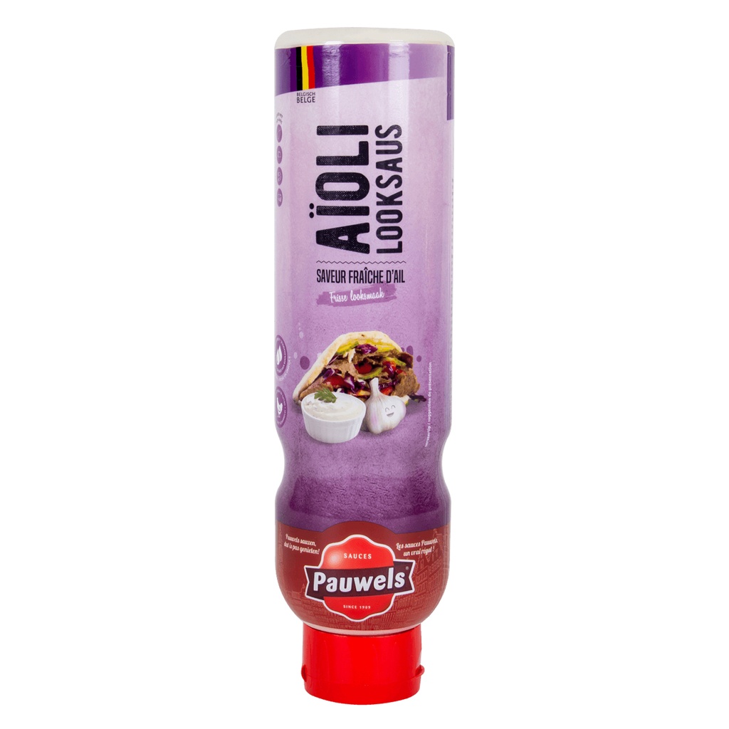 Knoflook Saus Pauwels Tube 1 L