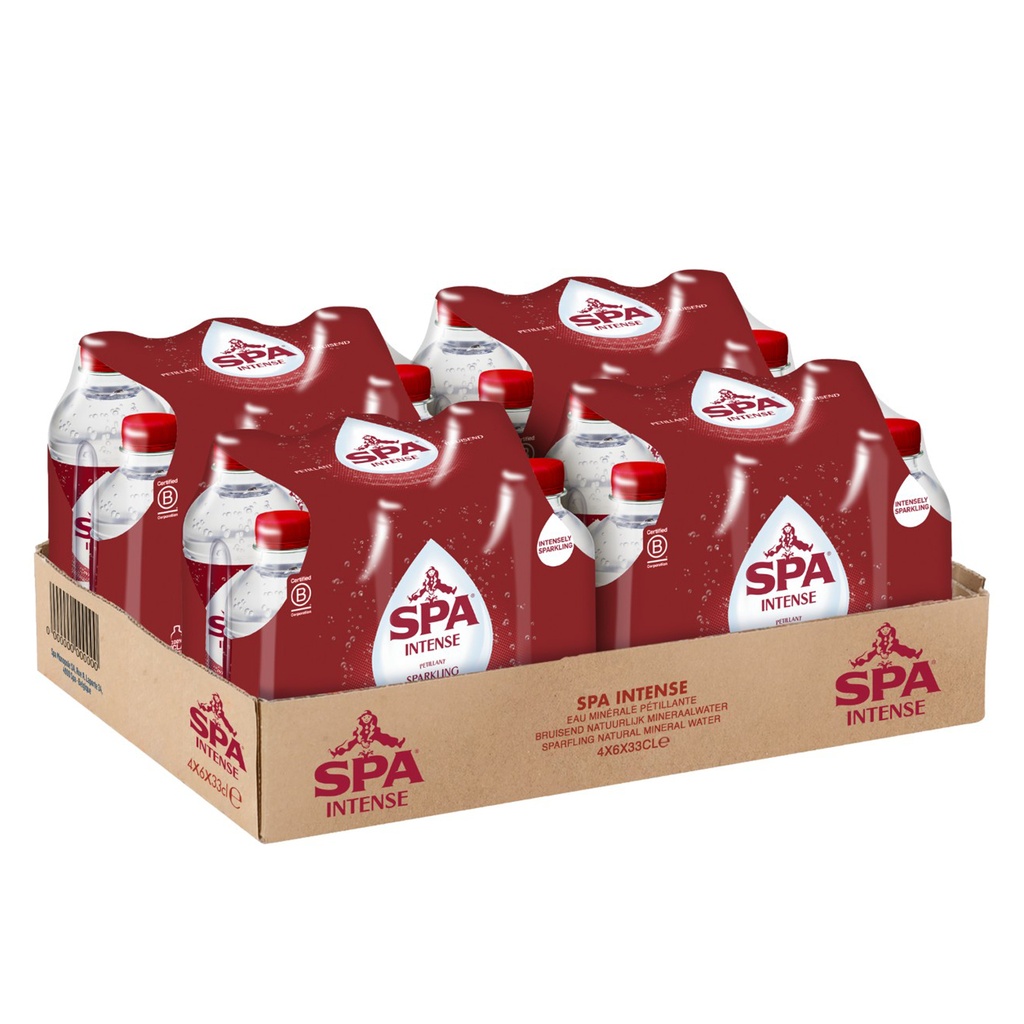 Spa Bruis Intense Pet 4 x 6 x 33 cl