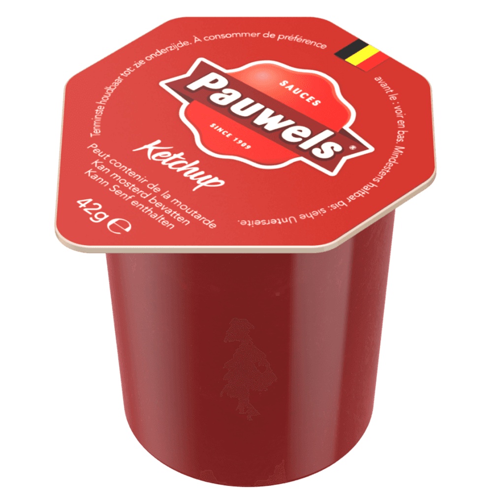 Tomaten Ketchup Porties Cups Pauwels 120 x 42 gr 