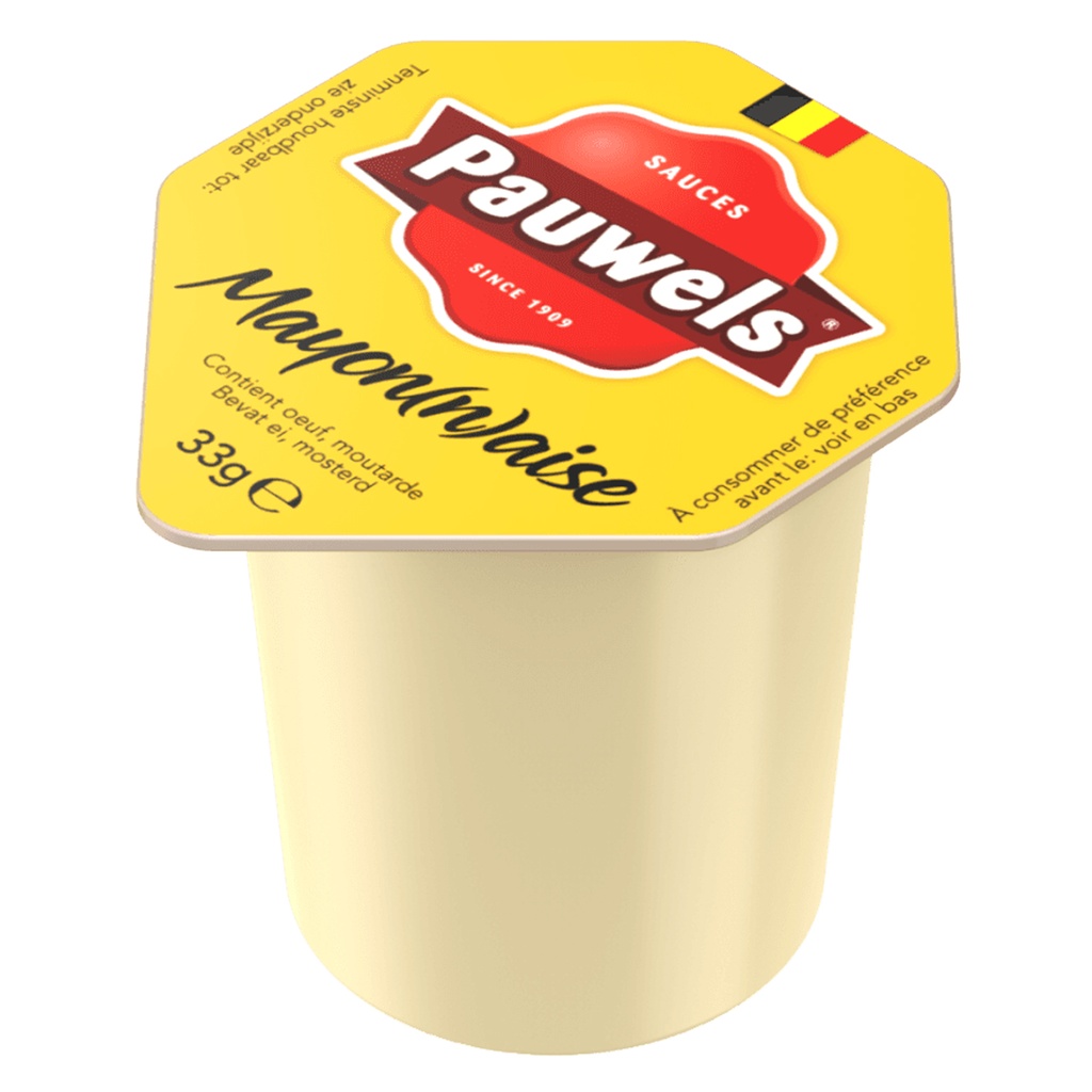 Mayonaise Porties Cups Pauwels 120 x 42 gr