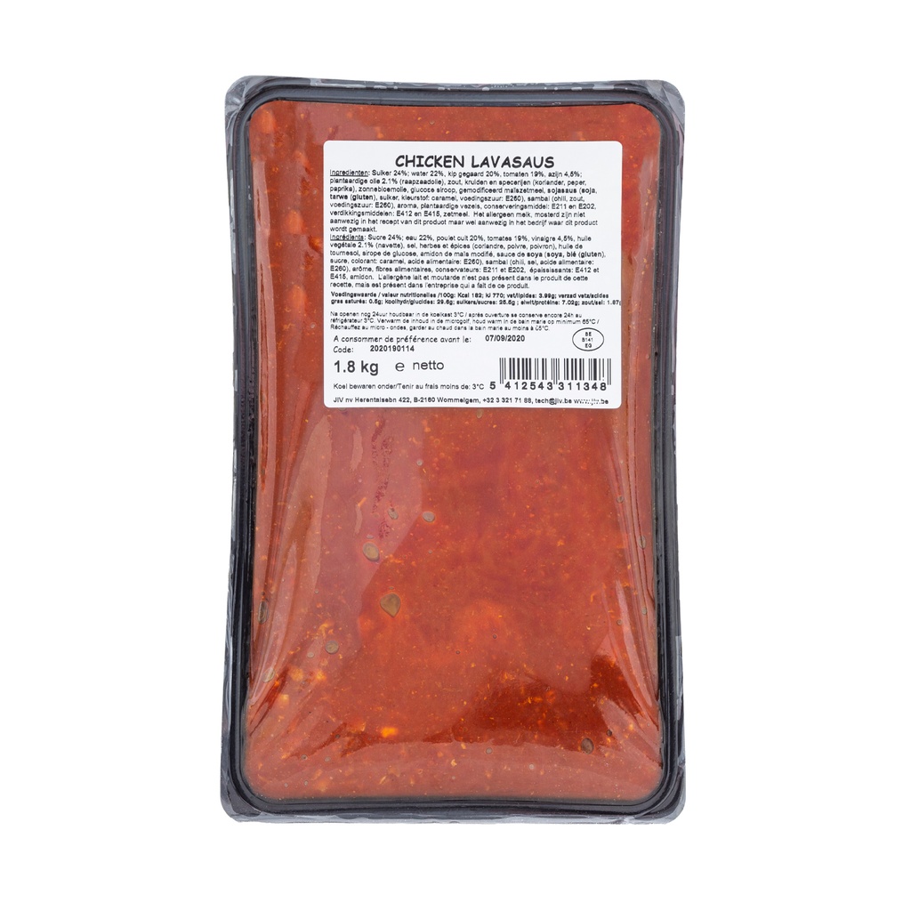 Sauce Lava Jiv 1,8 kg