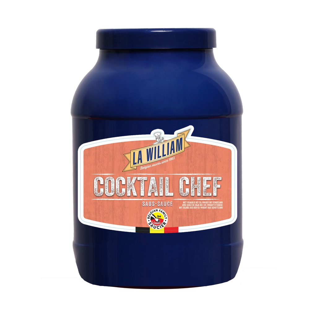 Cocktail Saus Chef La William Pet 3 L