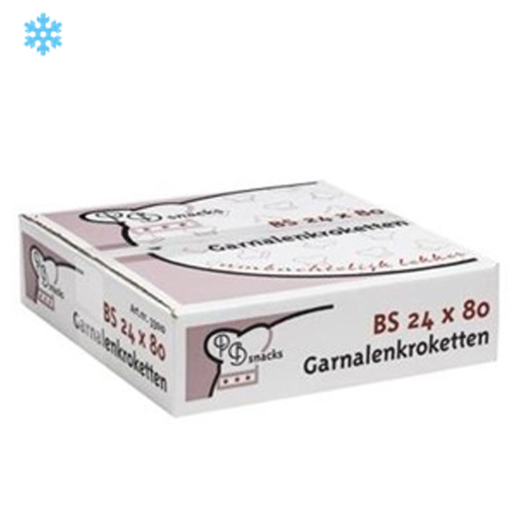 Garnaalkroketten 25% PB Snacks 24 x 80 gr