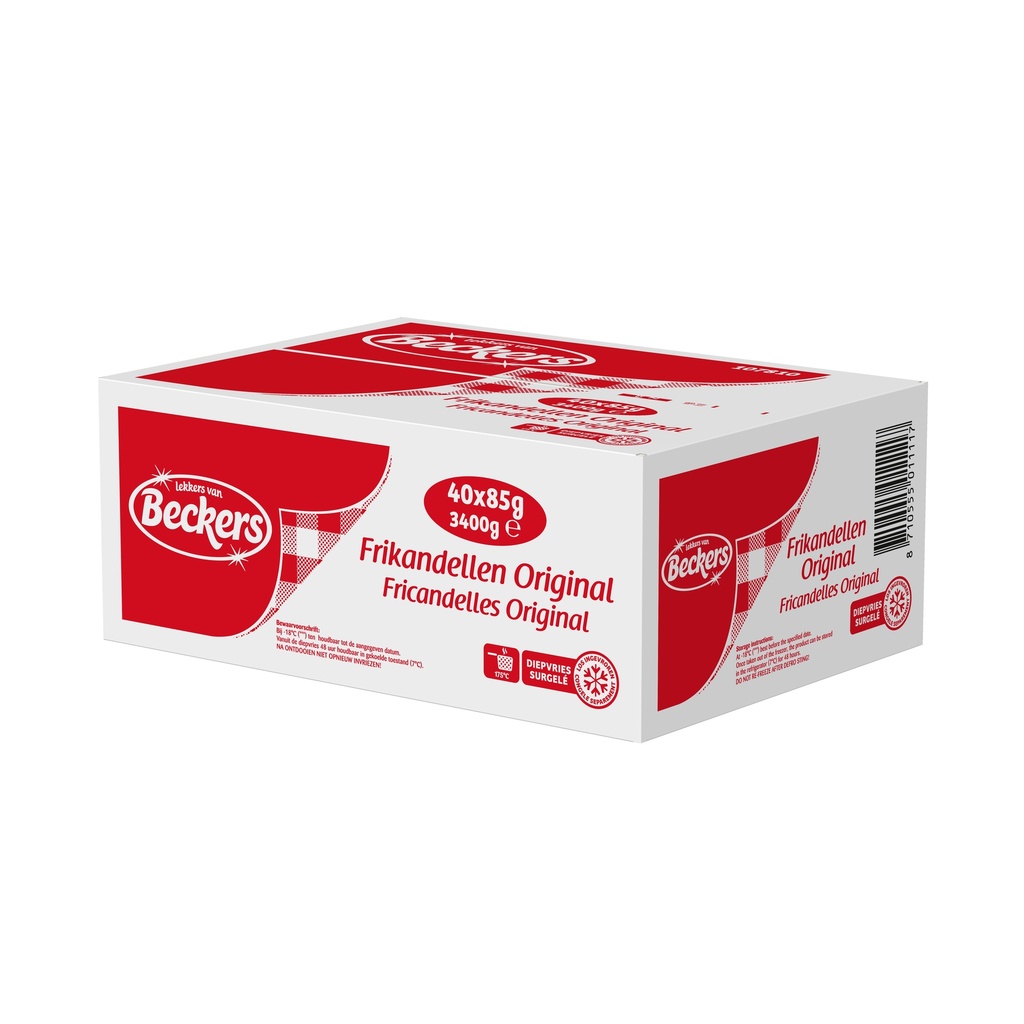 FRICANDELLE ORIGINALE 40X85GR BECKERS