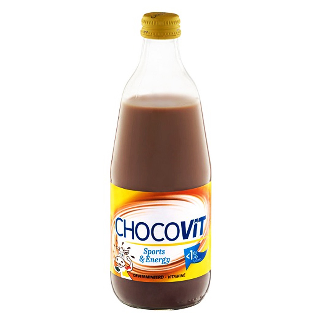 Chocovit Chocolademelk Glas 12 x 50 cl