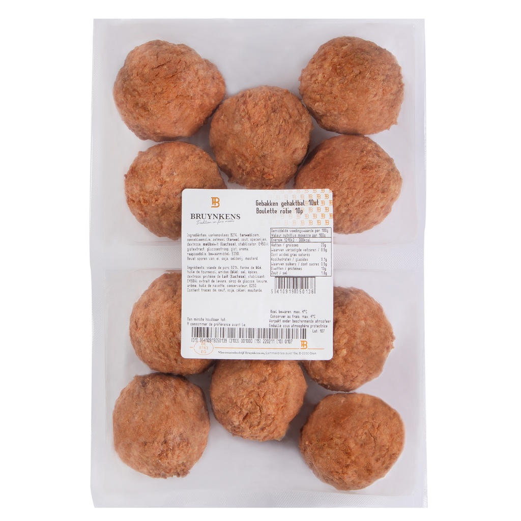 Gehaktbal Bruynkens 10 x 150 gr