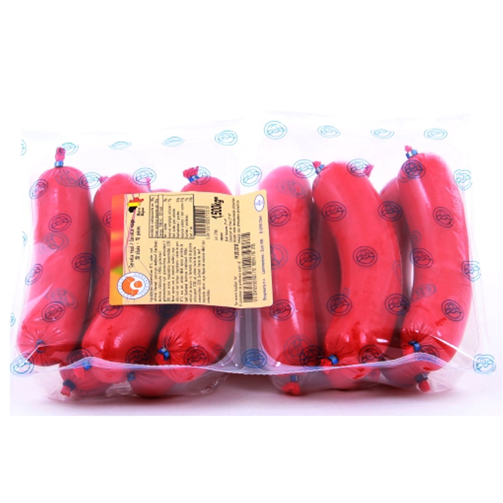 Cervela Rood Bruynkens 10 st