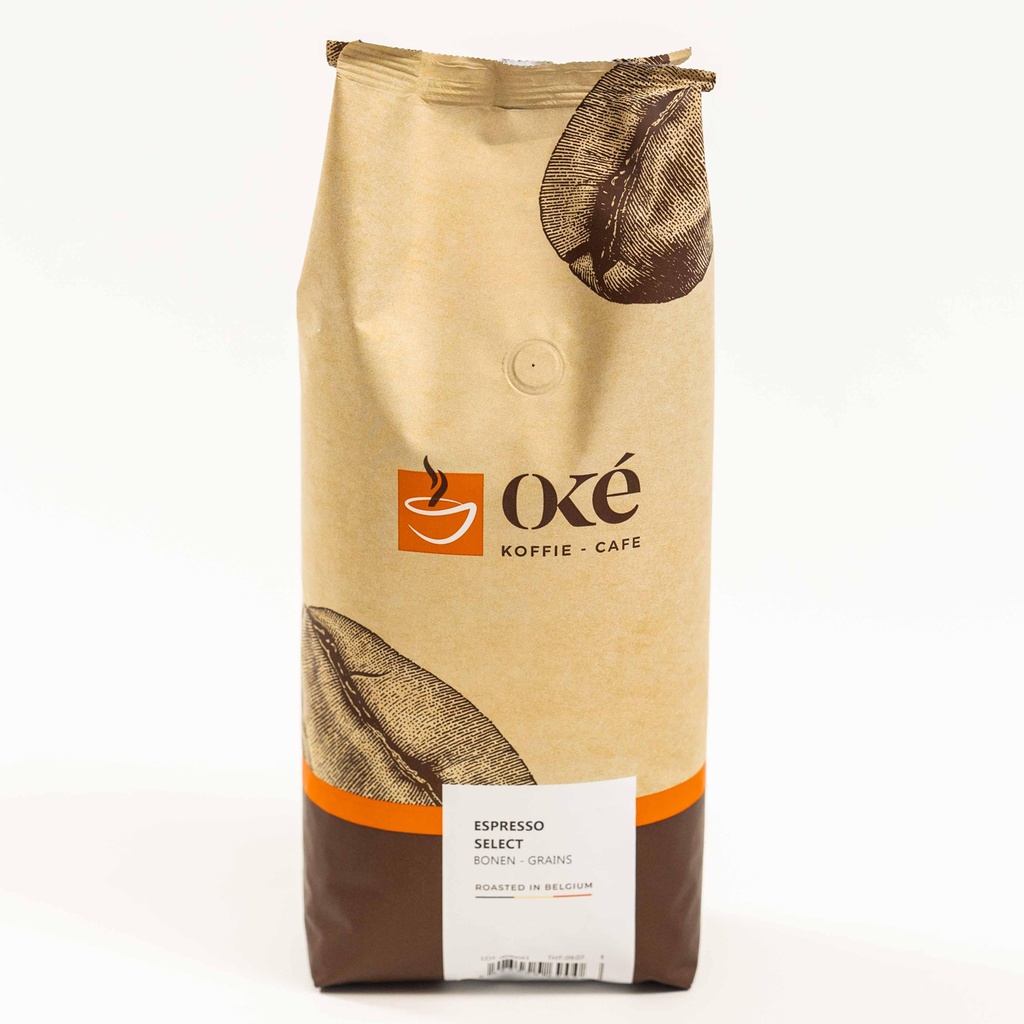 Oké Koffie Espresso Select Bonen 1 kg