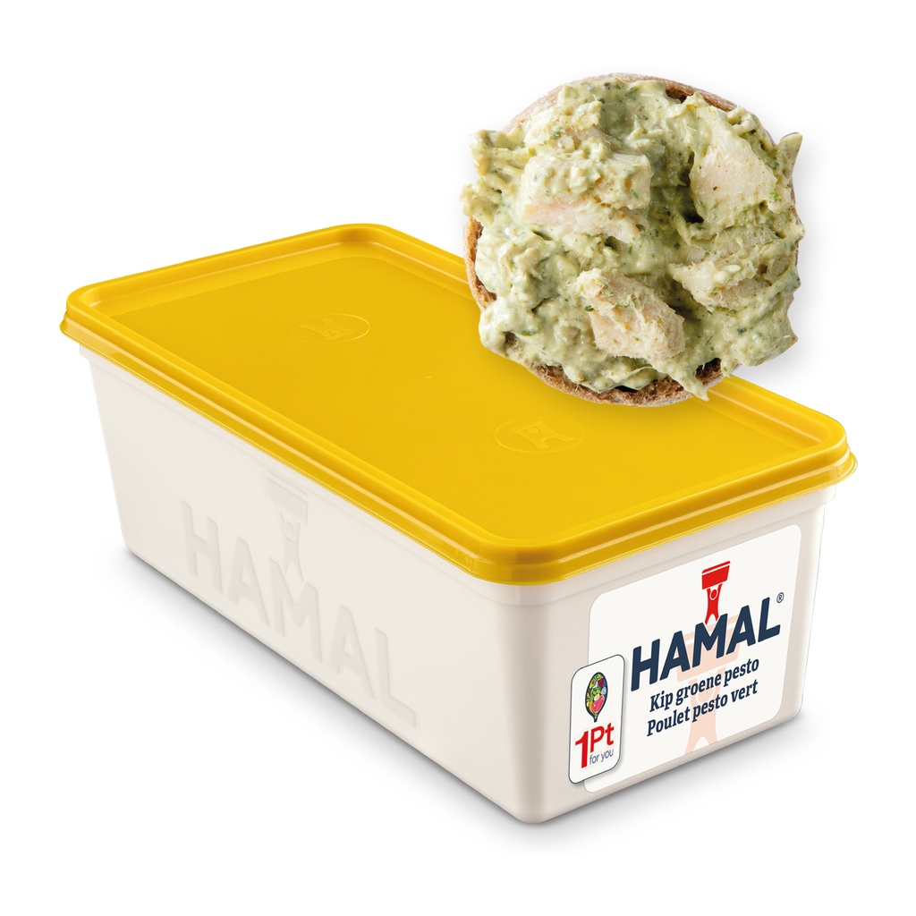 Kip Groene Pesto Salade Hamal Bak 1 kg 