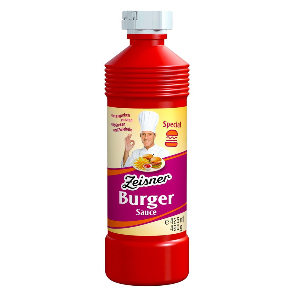 Special Burger Saus Tube Zeisner 425 ml