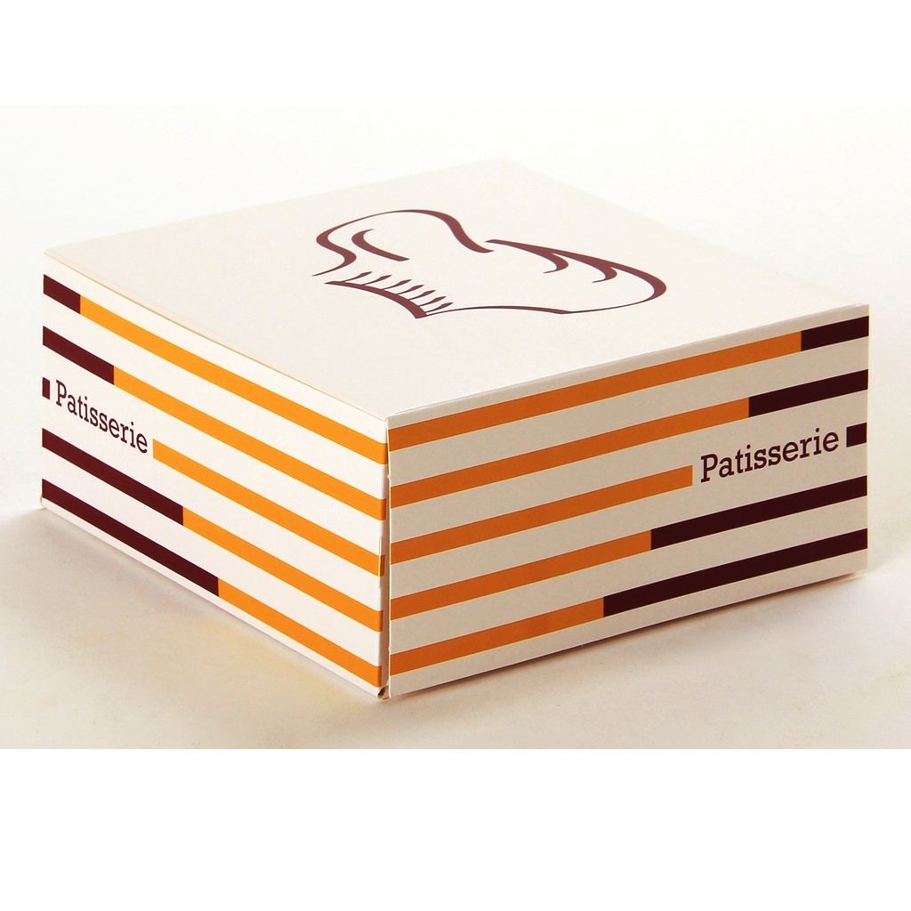 Patisserie Dozen 21 x 21 x 8 cm Wit 100 st