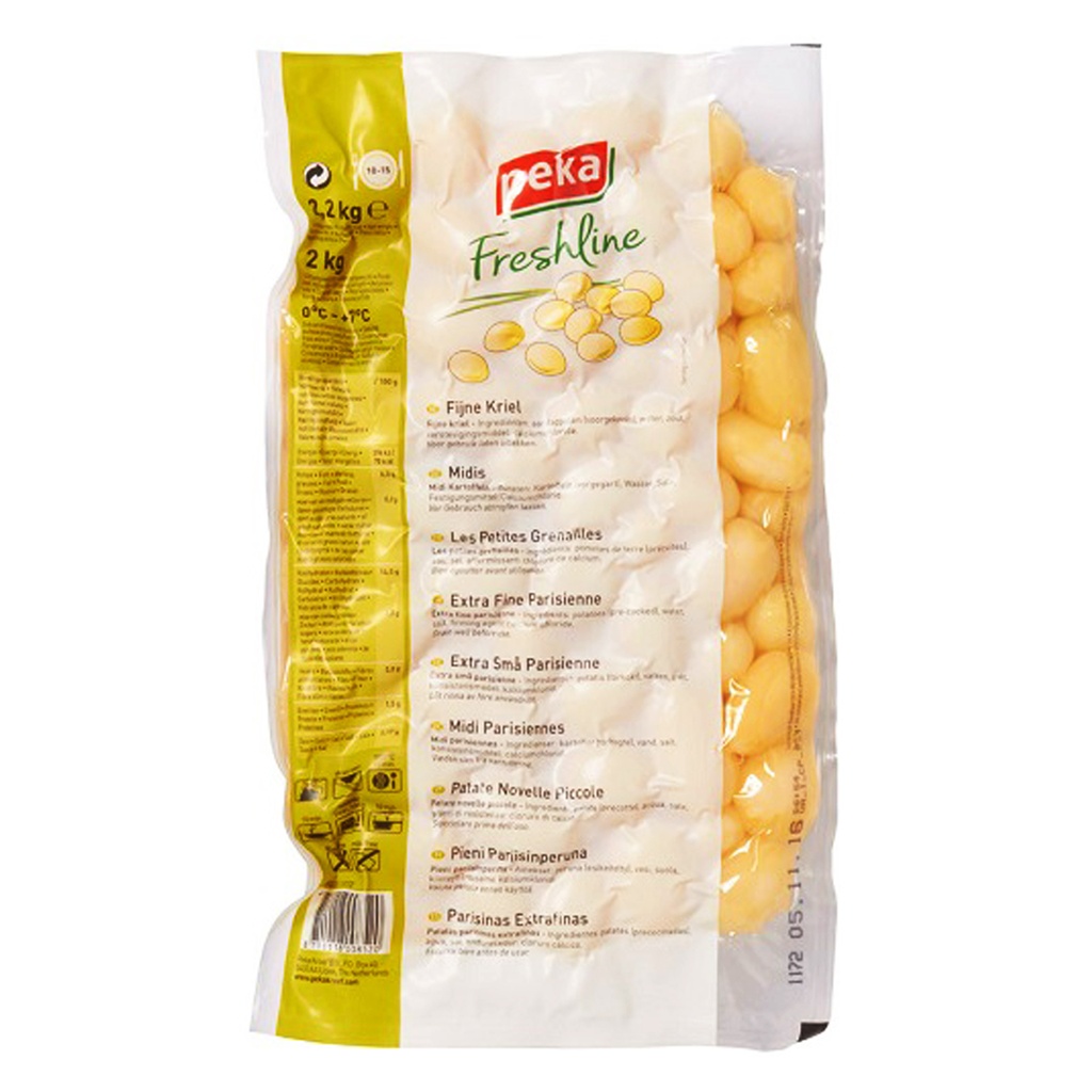 Aardappel Fijn Parisienne 1173 Peka 2 kg 