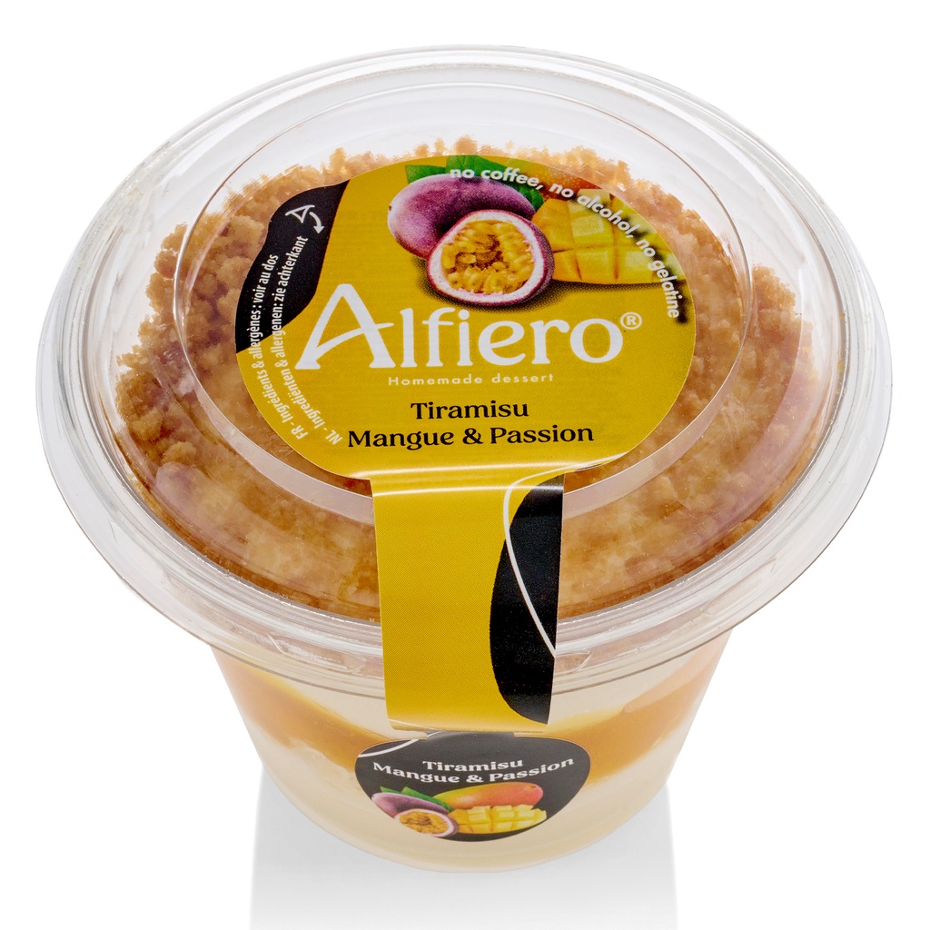 Tiramisu Mango & Passie Alfiero 12 x 100 gr