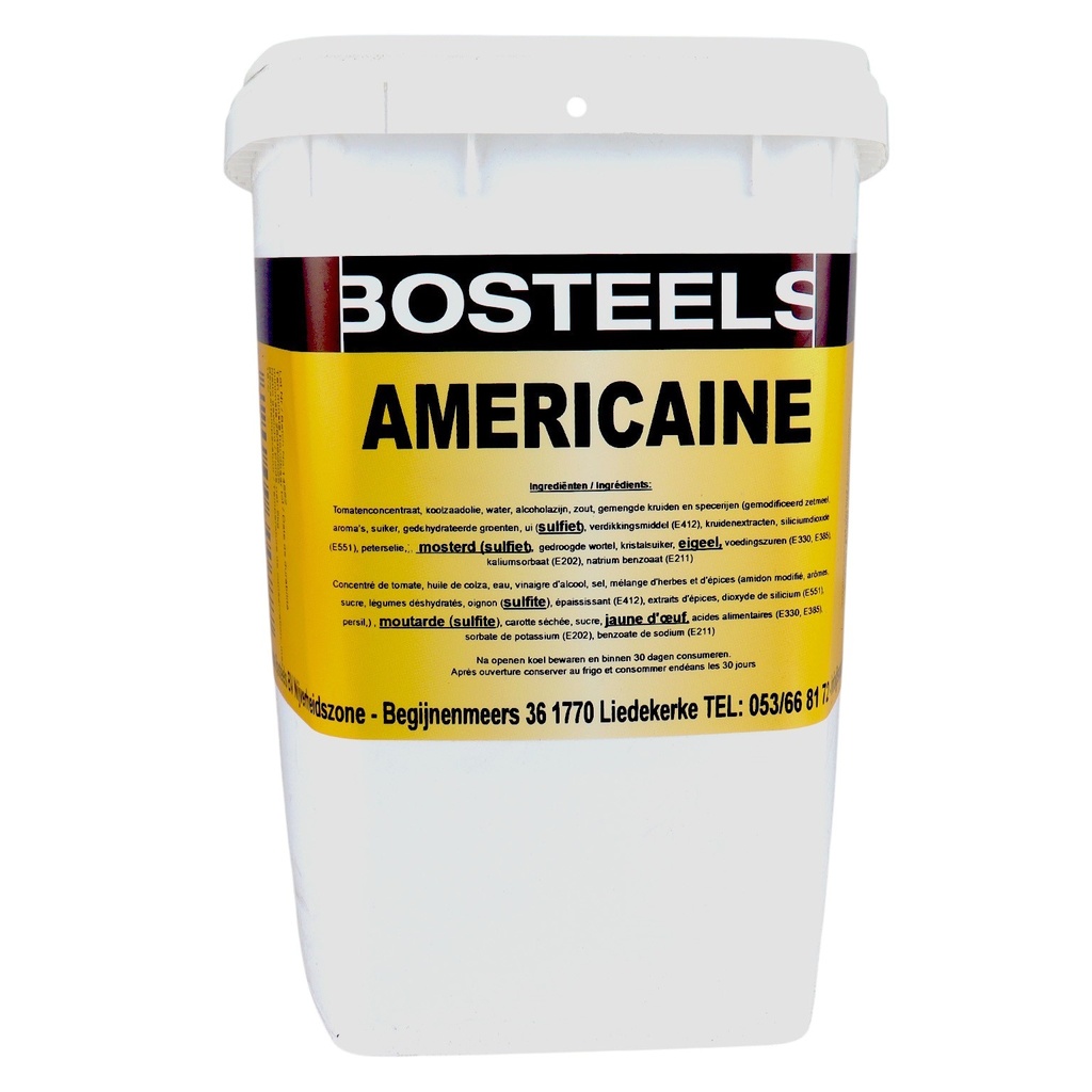 Americain Saus Bosteels Box 5 L