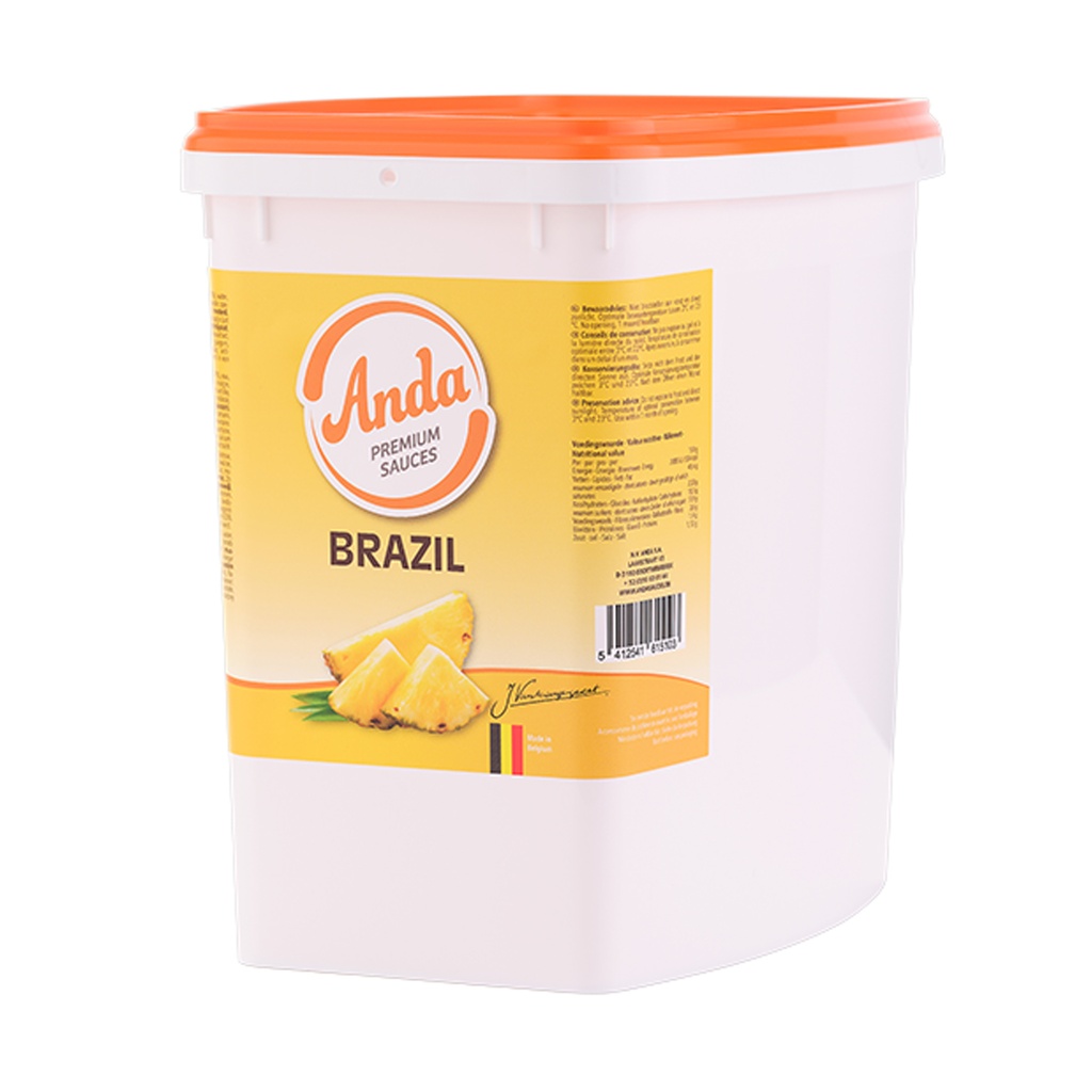 Brasil Saus Halal Anda Box 5 L