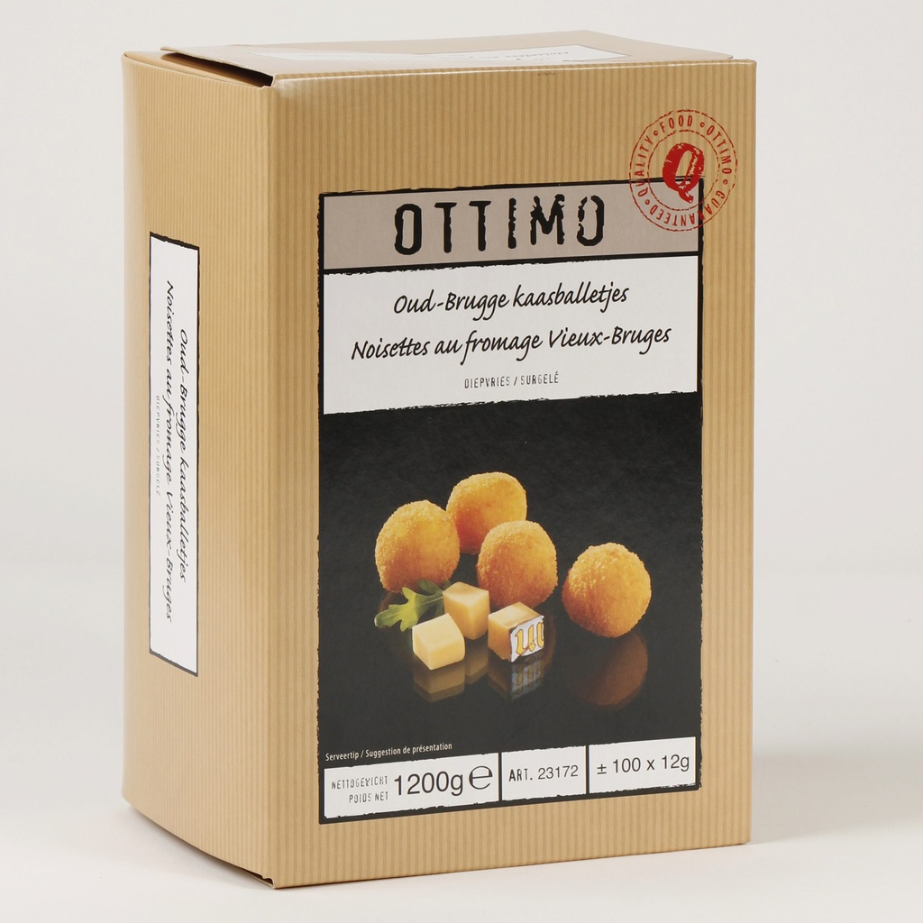 Kaasballetjes Oud Brugge - Ottimo - 100 x 12 gr