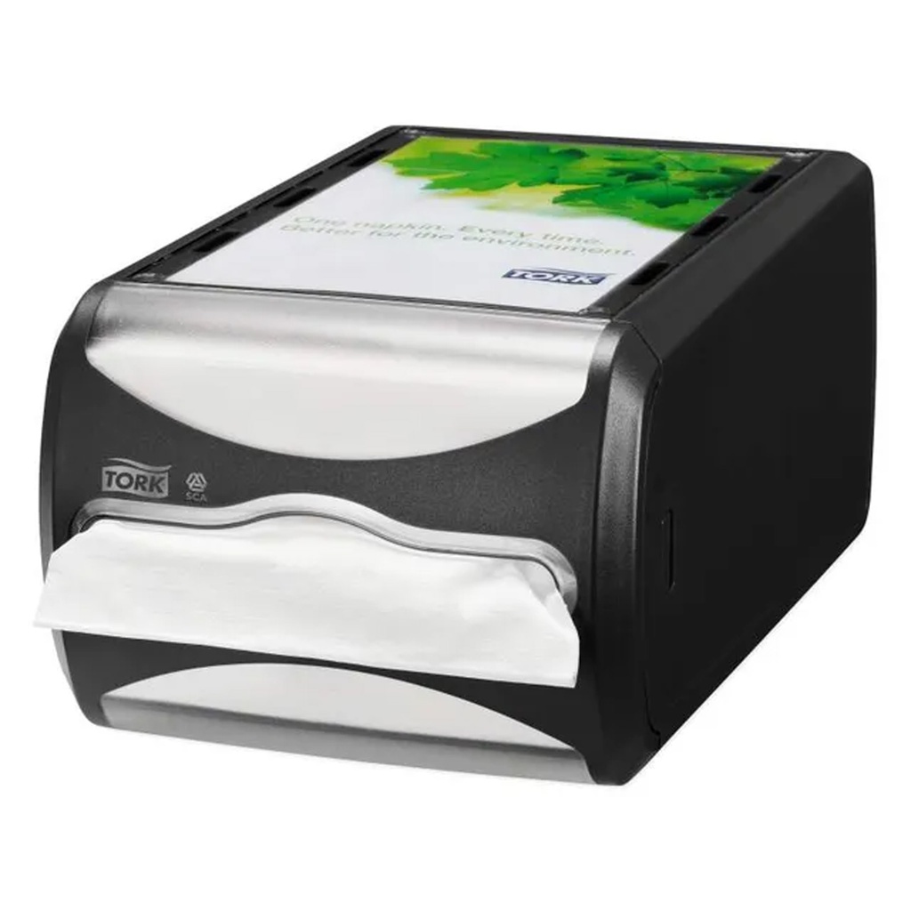 272511 Distributeur de serviettes Tork Xpressnap Counter Noir - N4