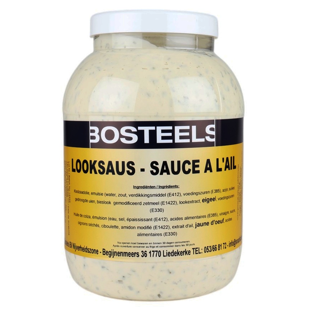 Sauce Ail (Pita) Bosteels PET 3L
