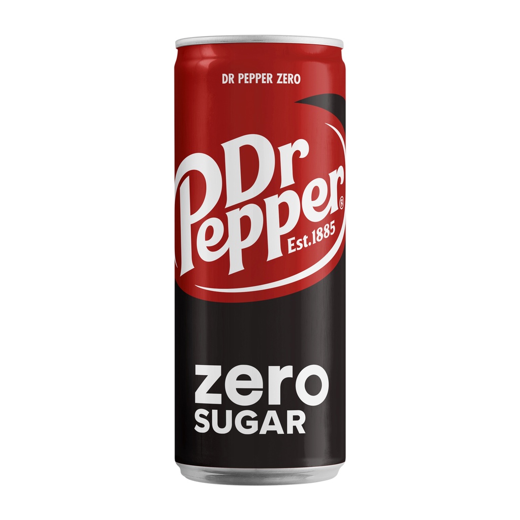 Dr. Pepper Zero Blik 4 x 6 x 33 cl