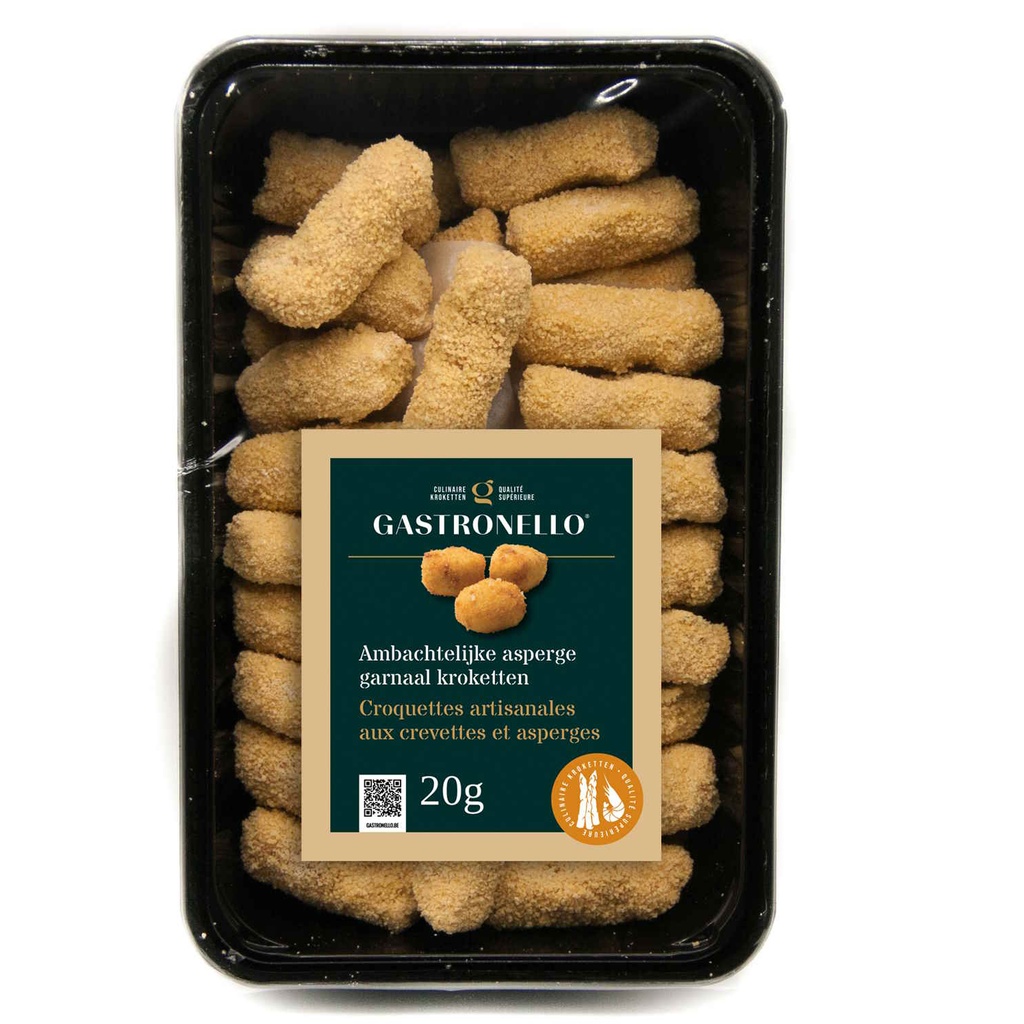 Asperge Garnaalkroket Gastronello 60 x 20 gr