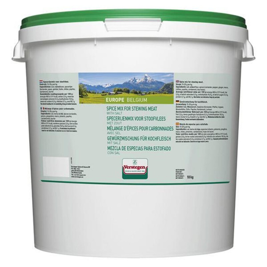 VERSTEGEN EPICES CARBONADE AVEC SEL 10KG