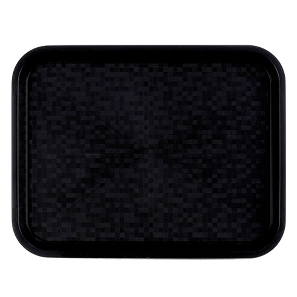 Dienblad Roltex Pp Zwart Emga 34,5x26,5cm 