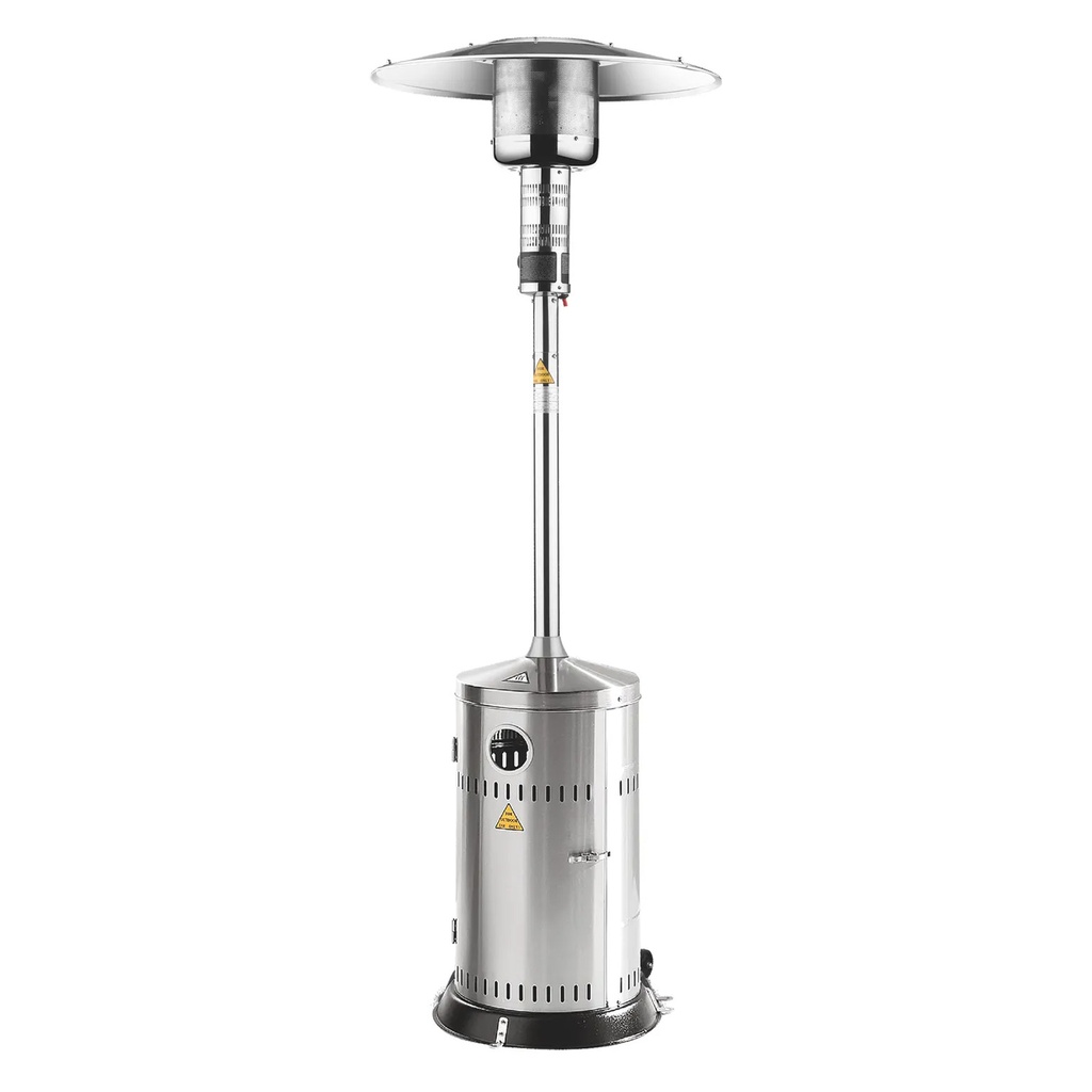 Terrasverwarmer Gas Staand Model Hendi H=2,2m 