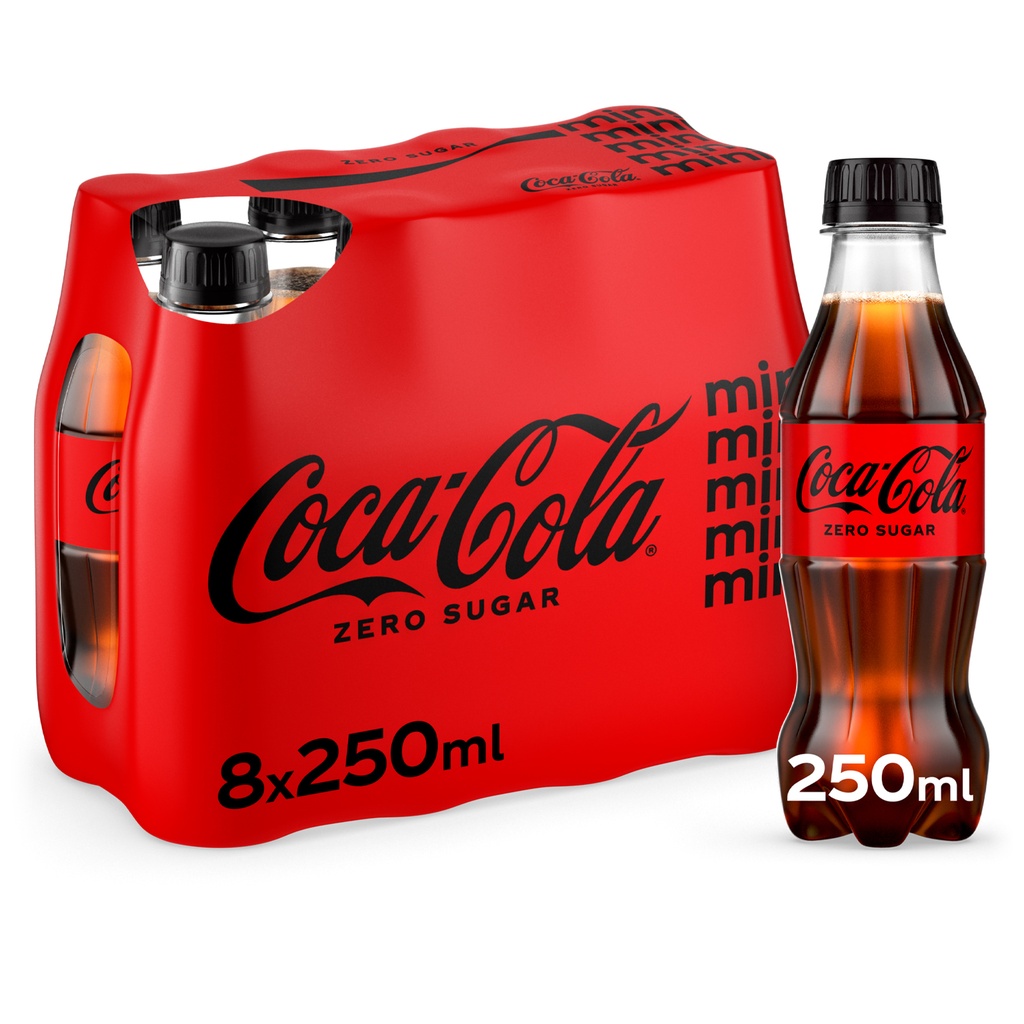 Coca Cola Zero Pet 24 x 25 cl
